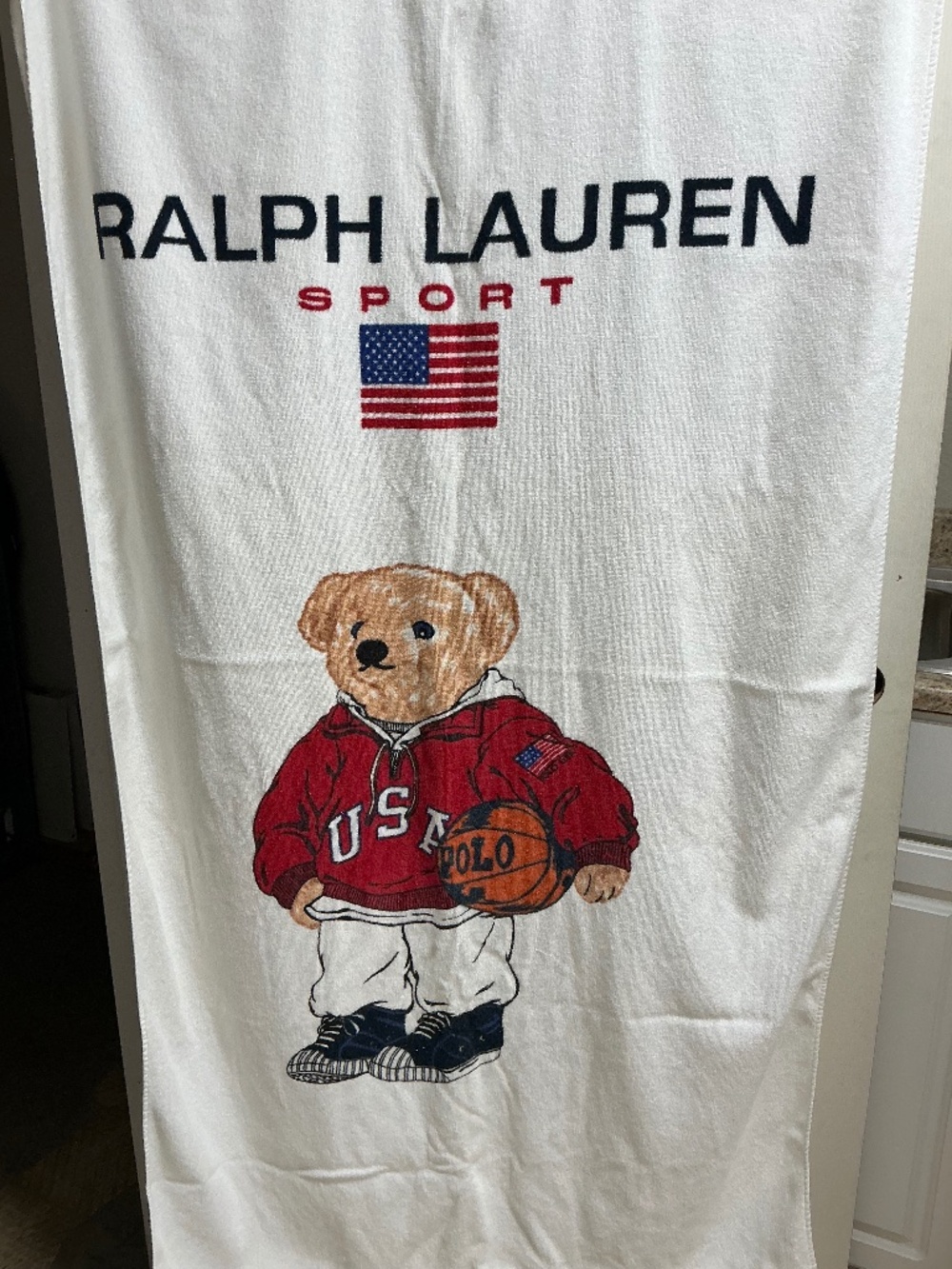 Ralph Lauren Sport Basketball Beach Towel